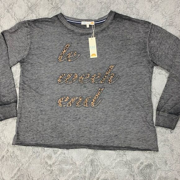 C&C California Le Weekend sweatshirt animal print - Picture 4 of 8